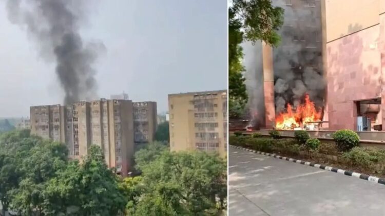Delhi Brahmaputra Apartments Fire