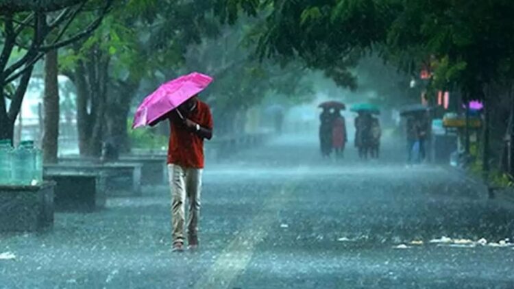 northern india monsoon alert heavy rainfall up east central india