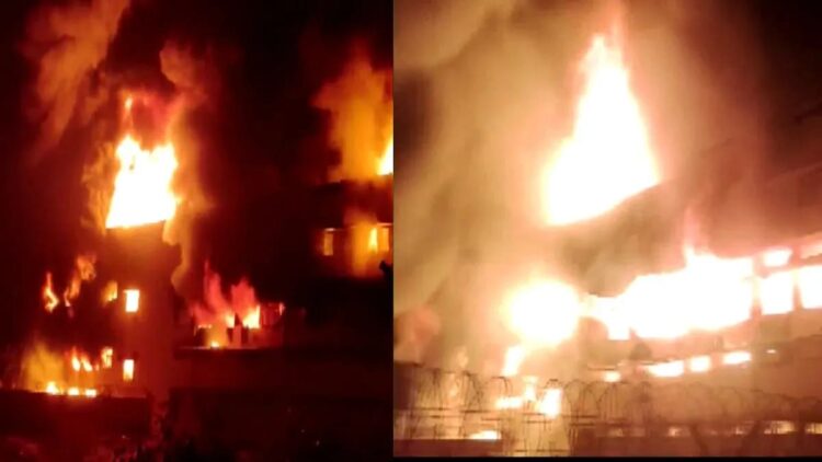 Lucknow fire accident 2025