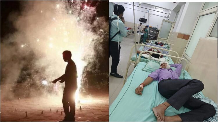 Tragic Diwali accident in Noida firecracker mishap