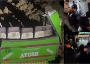 Himachal Bus Landslide Accident Rescue