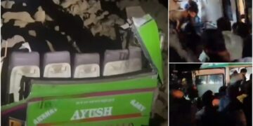 Himachal Bus Landslide Accident Rescue