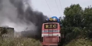 Jaipur Bus Accident: मनोहरपुर में मजदूरों से भरी बस हाईटेंशन लाइन से टकराई, 3 की मौत, कई घायल, 15 दिन में 5 वा बड़ा हादसा