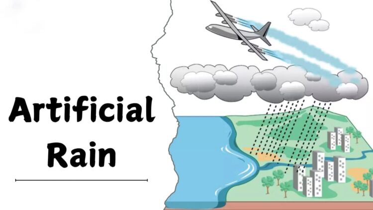 Artificial rain project in Delhi
