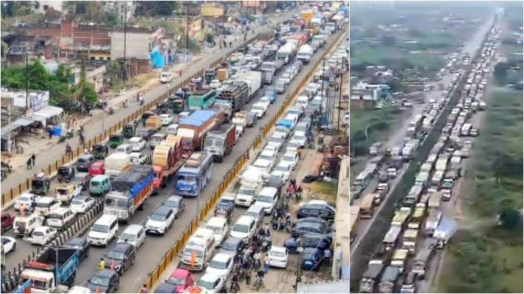 Delhi Kolkata Highway Mega Jam