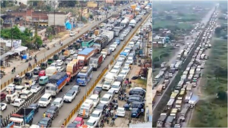 Delhi Kolkata Highway Mega Jam