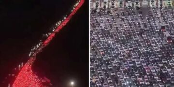 Traffic Jam in China:कहां का जाम बना ट्रैफिक का सागर 1.2 लाख से ज्यादा गाड़िया एक ही जगह, ठप पड़ा हाईवे