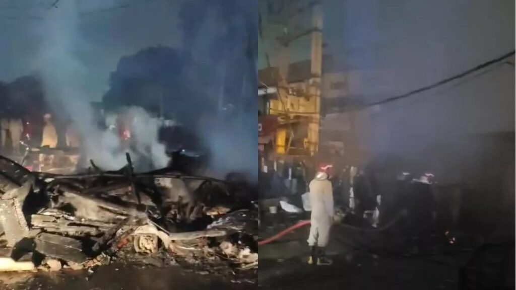 Delhi Rithala Fire Incident