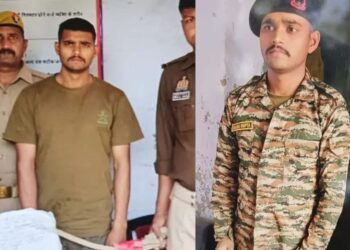 Fake soldier caught stealing at Agra station