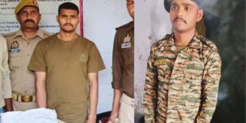 Fake soldier caught stealing at Agra station