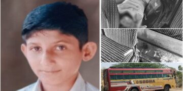 Barmer bus accident gutkha spitting tragedy