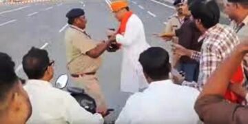 BJP विधायक और RPF जवान के बीच हुई हाथापाई, PM मोदी के दौरे से वक्त हुए हाई-वोल्टेज ड्रामे से मची सनसनी