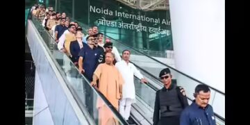 नोएडा दौरे पर CM योगी