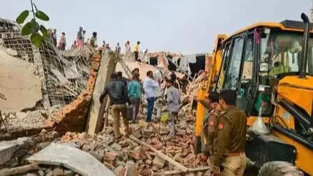 Greater Noida Construction Collapse Rescue Operation