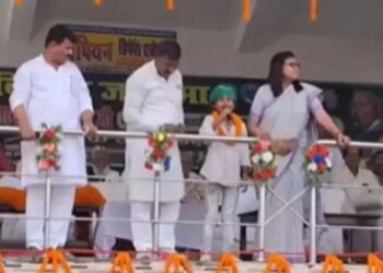 Bihar election RJD rally viral child speech controversy