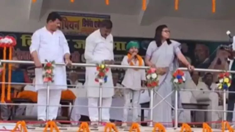 Bihar election RJD rally viral child speech controversy
