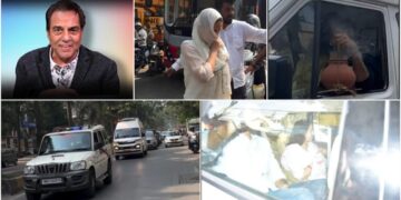 Dharmendra passed away: दिग्गज अभिनेता धर्मेंद्र का हुआ निधन सनी देओल ने दी मुखाग्नि पूरा बॉलीवुड श्रद्धांजलि देने पहुंचे