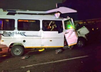 जोधपुर में भीषण सड़क हादसा, श्रद्धालुओं से भरी बस की टक्कर में 18 की मौत