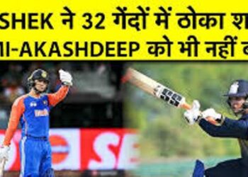 अभिषेक शर्मा ने 12 पर फिफ्टी तो 32 गेदों पर शतक जड़ रचा इतिहास, कई रिकार्ड को तोड़ छा गया दिलेर बल्लेबाज