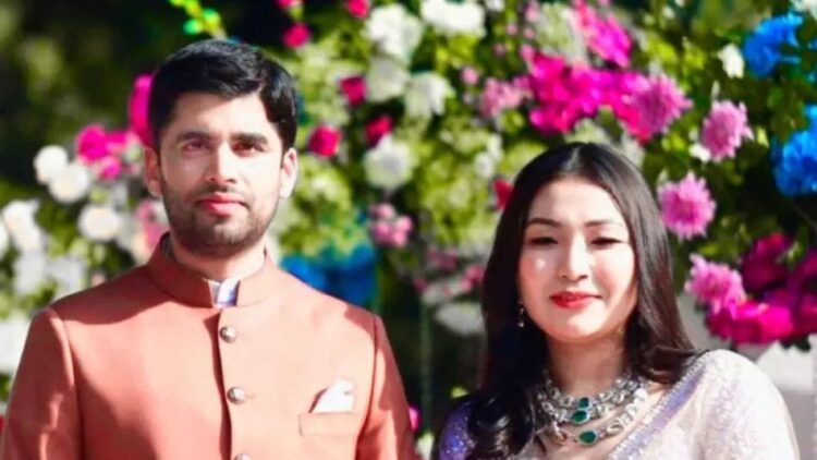 : Akhilesh Yadav cousin Aryan Yadav wedding Saifai Ladakh bride celebration