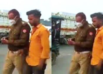 उन्नाव के ट्रैफिक दरोगा की रिलीज हुई रिश्वतखोरी वाली ‘पिक्चर’, ‘साहब’ ने कुछ तरह तरह से लिया 500 का नोट