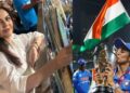India women world cup victory celebration