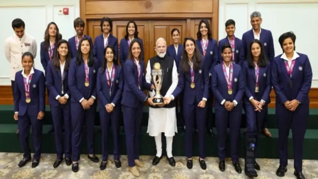 PM Modi meets India Women World Cup 2025 winners