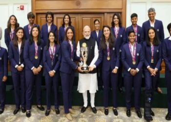 PM Modi meets India Women World Cup 2025 winners