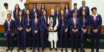 PM Modi meets India Women World Cup 2025 winners