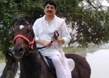 सनातनी अवतार के बाद अब राजा भैया ने दिखाया दबदबा, 30 लाख के लग्जरी घोड़े पर सवार होकर मचाया तहलका