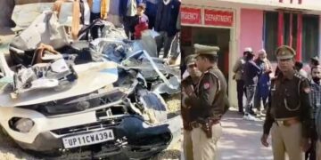 जानें कैसे डंपर के नीचे आई कार जो बनी काल, फिर कुछ ऐसे एक ही परिवार के सात लोगों की चली गई जान