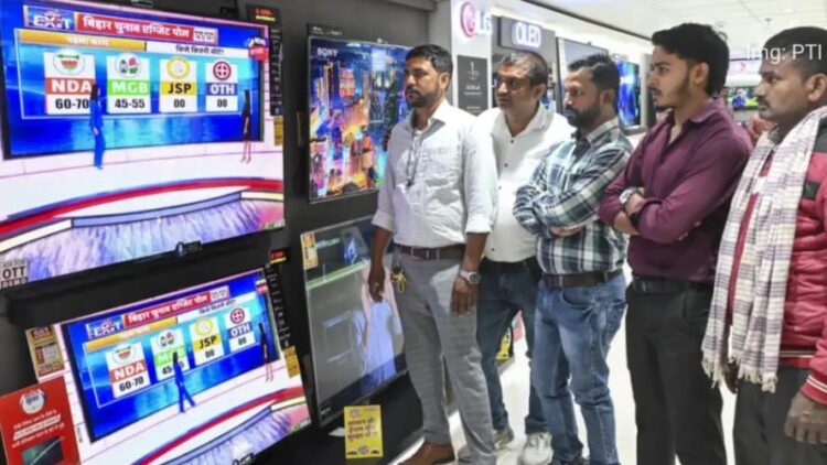 Bihar election 2025 exit poll controversy