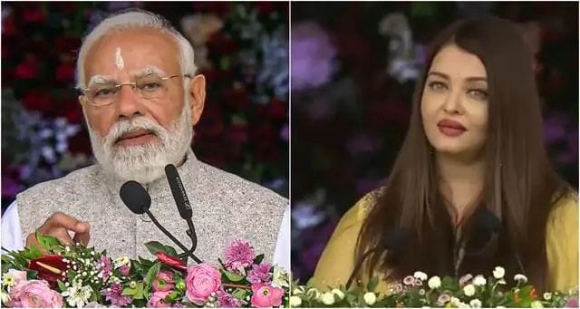 Modi visit Puttaparthi event