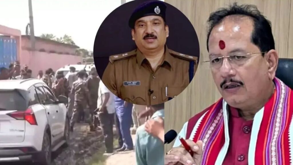 vijay sinha attack lakhisarai ips ajay kumar sp profile bihar election