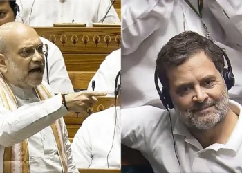 लोकसभा में तकरार, राहुल गांधी और शाह के बीच बहस का माहौल देखे?