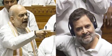 लोकसभा में तकरार, राहुल गांधी और शाह के बीच बहस का माहौल देखे?