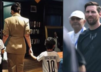 मुंबई में मेसी से मुलाकात बनी यादगार, जेह की मासूम हरकत ने चुरा लिया सारा लाइमलाइट और सोशल मीडिया का दिल