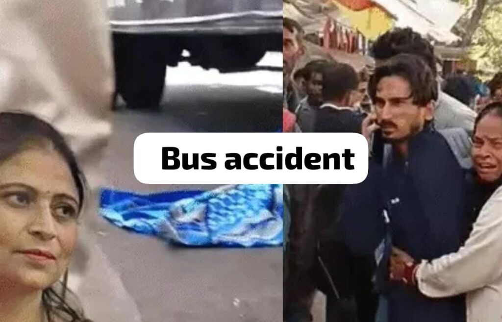 Charbagh Foot Overbridge Bus Accident