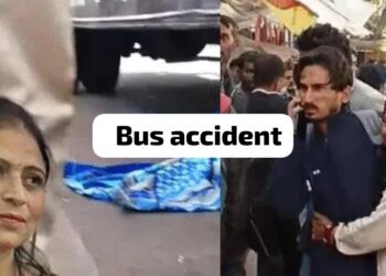 Charbagh Foot Overbridge Bus Accident