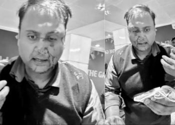 Delhi airport passenger assault case