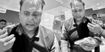 Delhi airport passenger assault case