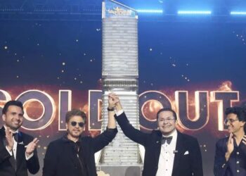 Shahrukh Khan Dubai tower launch