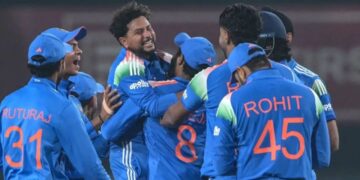 kuldeep yadav breaks world record odi