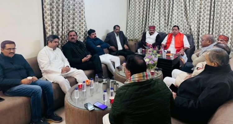 BJP Brahmin MLA Meeting