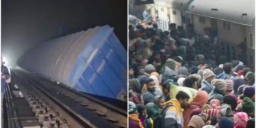 Freight train accident railway update