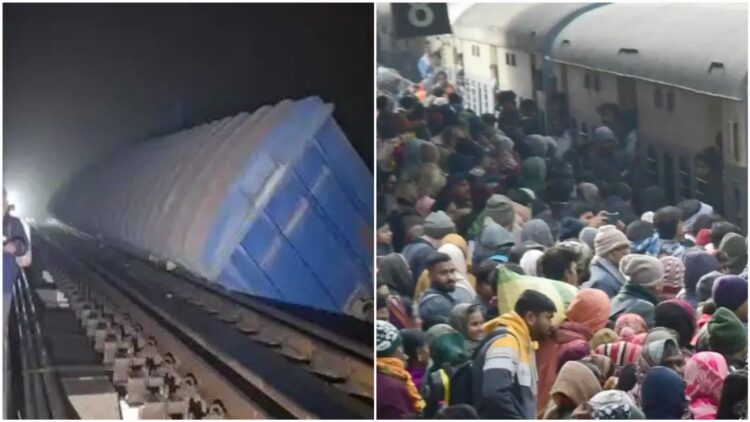 Freight train accident railway update