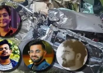 amroha nh9 accident mbbs doctors car crash venkateshwara university interns killed