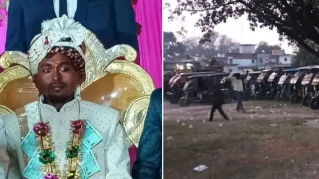 budget wedding e rickshaw barat