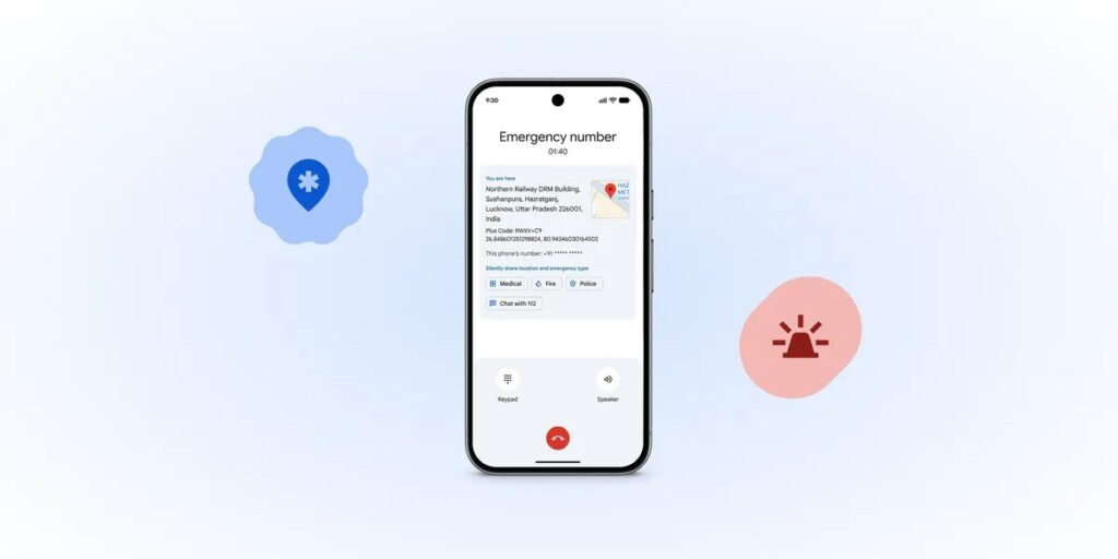 Google Emergency Location Service