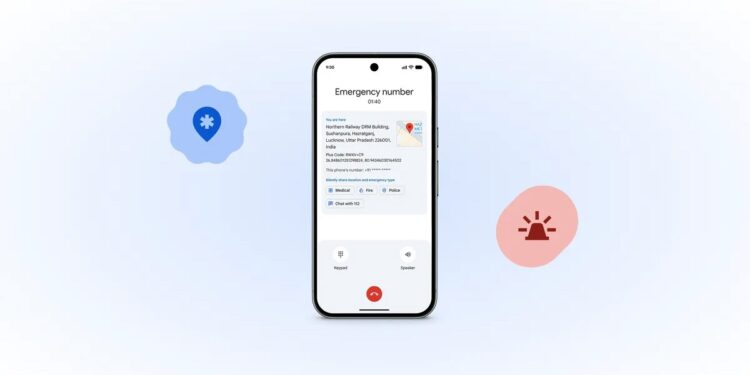 Google Emergency Location Service